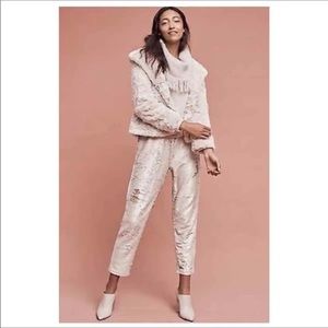 Anthropologie Hei sequin pants